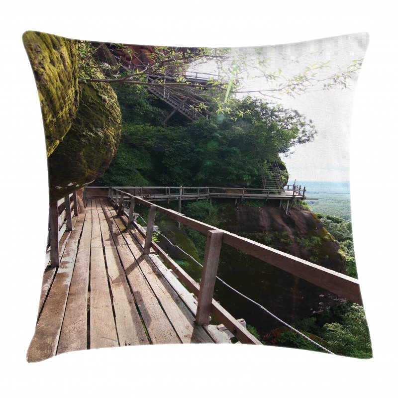 Mountain Ladder and Piers Pillow Cover