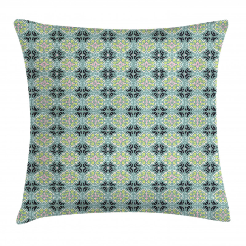 Mediterrenean Tile Inspired Pillow Cover