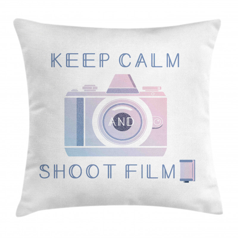 Shoot Film Camera Pillow Cover