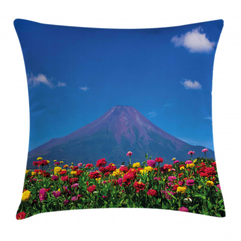 Midsummer Blue Skies Highland Pillow Cover
