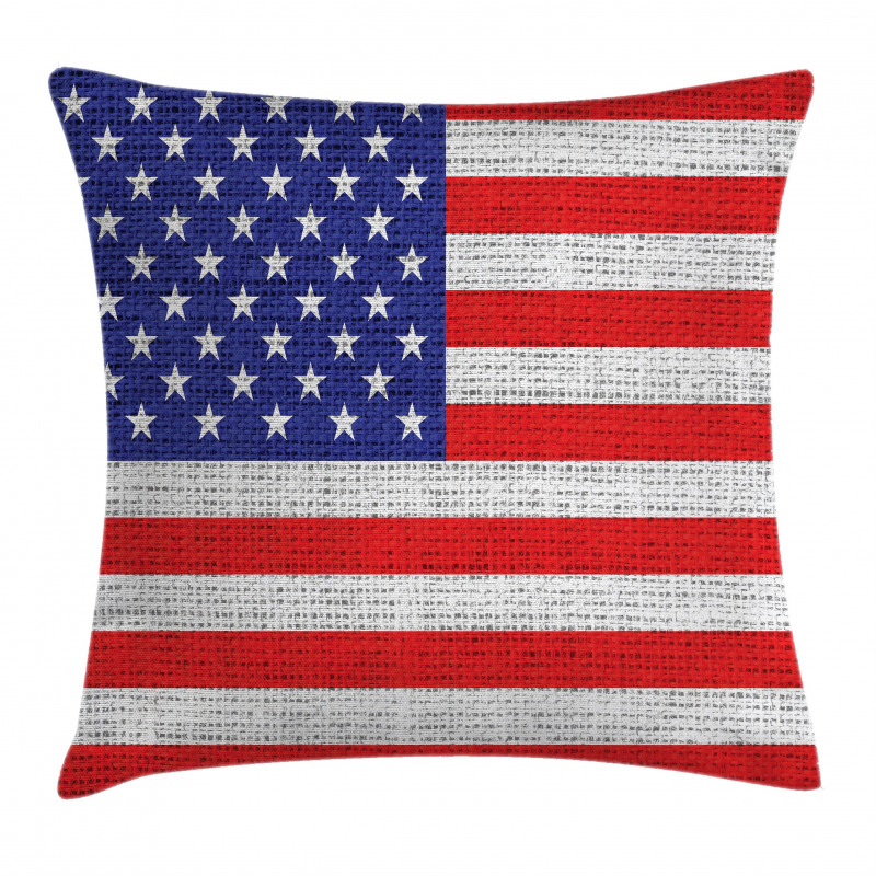 American Freedom Theme Pillow Cover