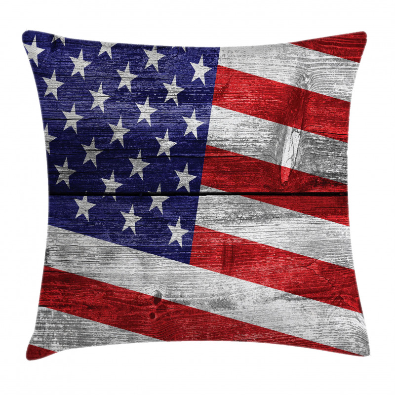 America Patriotic Day Pillow Cover