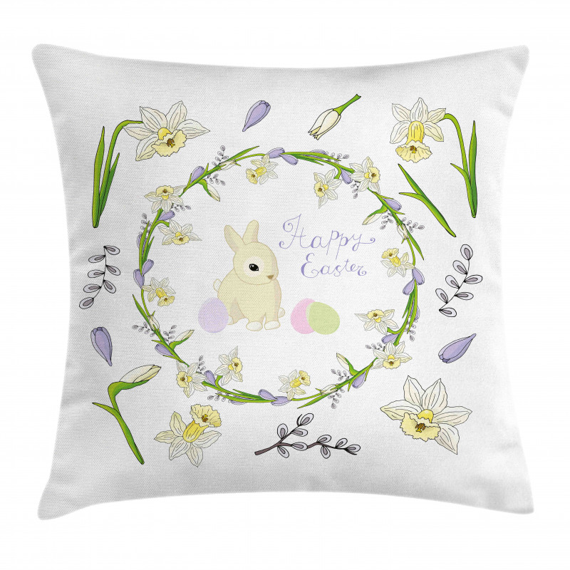 Innocent Easter Art Pillow Cover