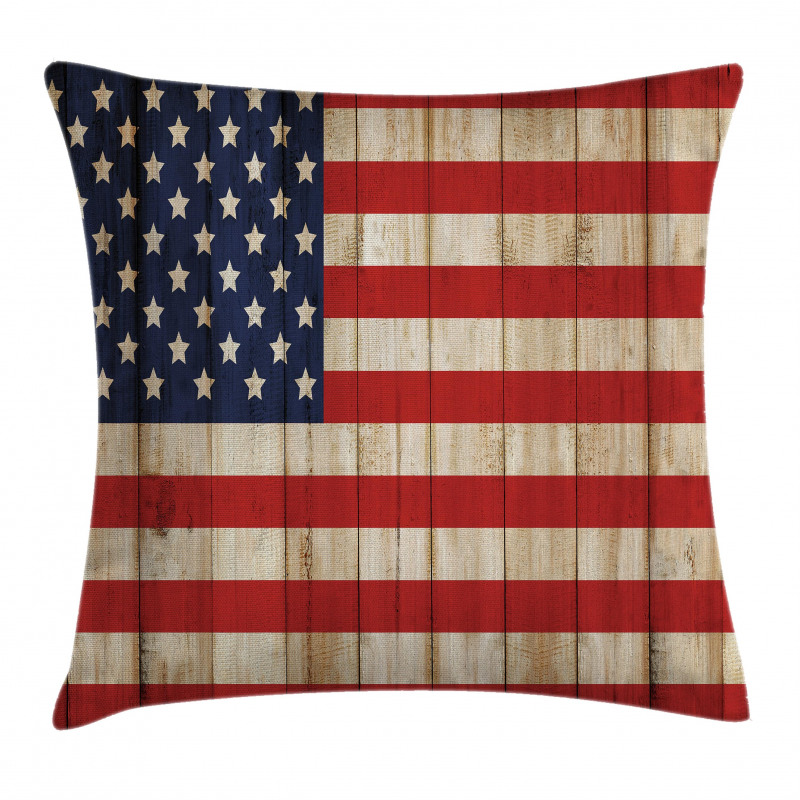Independence Day in July Pillow Cover