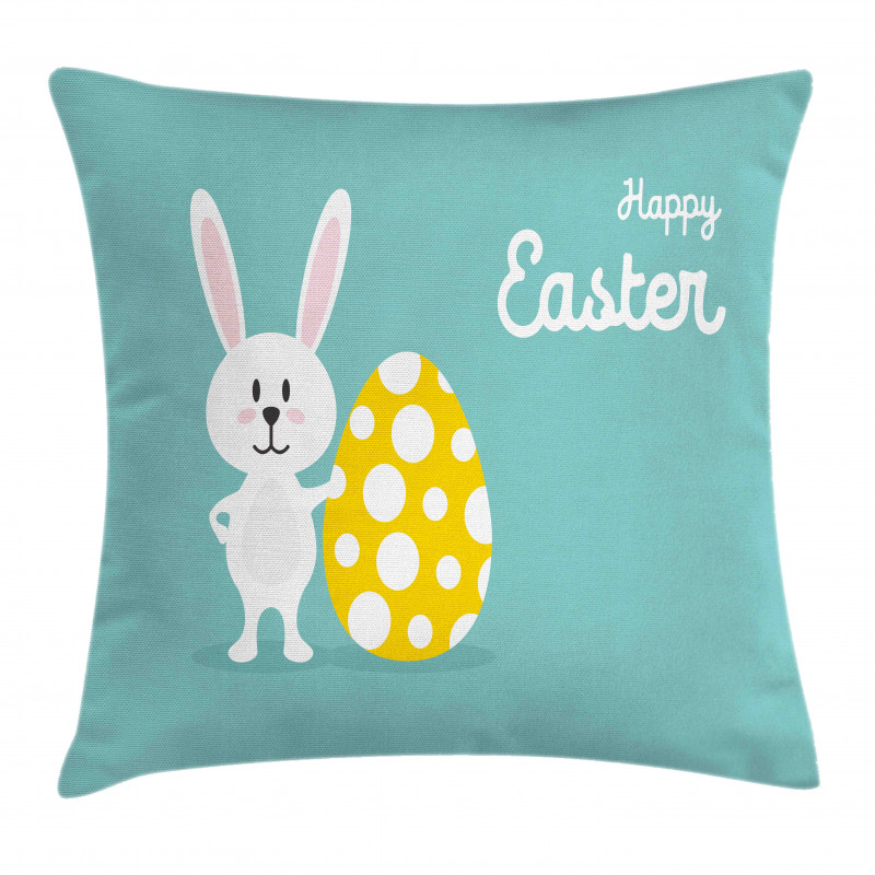 Rabbit Cartoon Pillow Cover