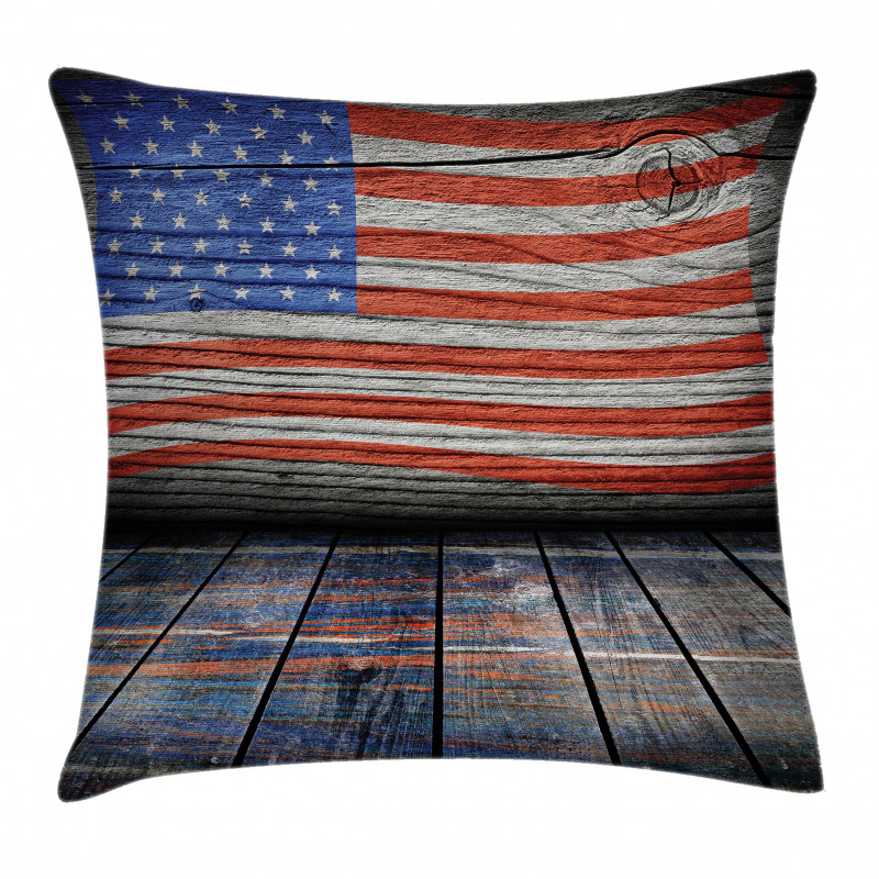 Patriotic National Flag Pillow Cover