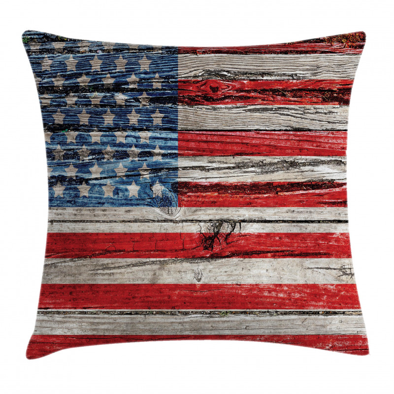 Fourth of July Theme Pillow Cover