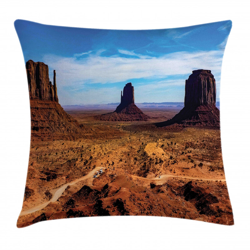 Monument 3 Buttes Pillow Cover