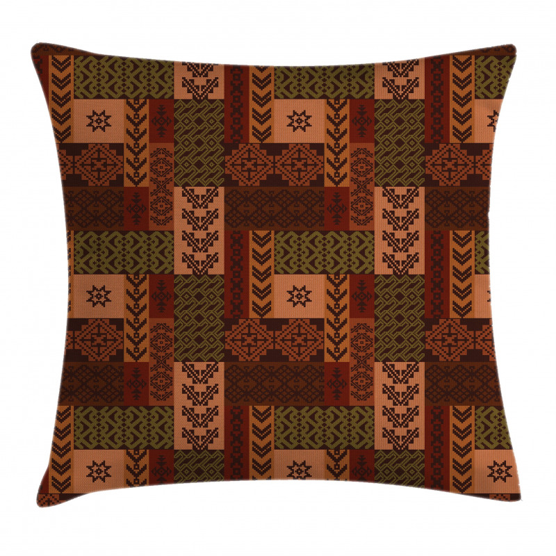 Folk Shape Pillow Cover