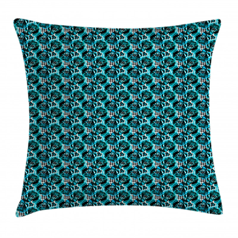 Flowers and Goosefoot Art Pillow Cover