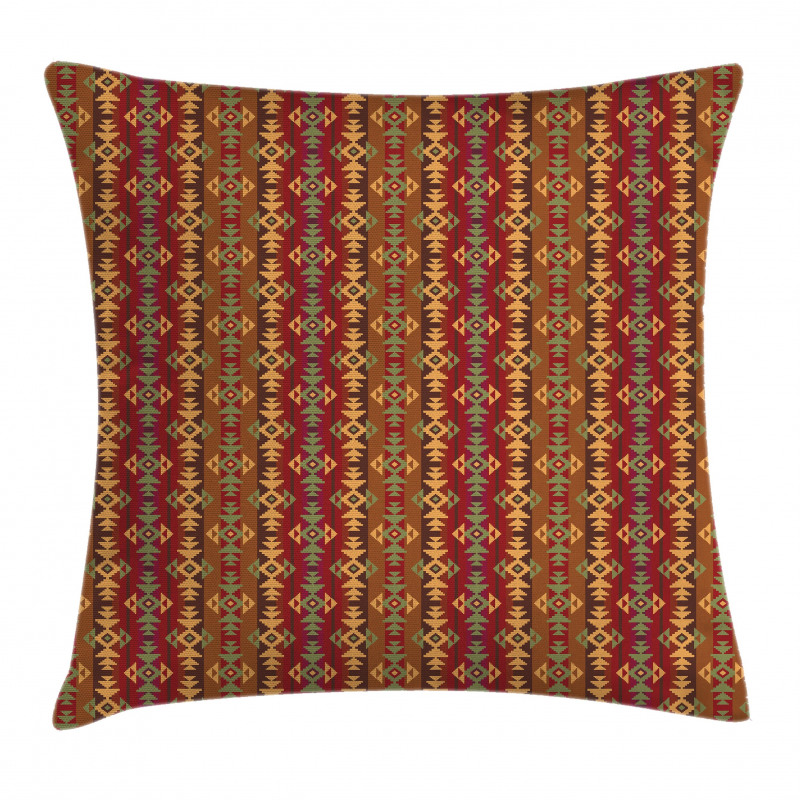 Geometric Stripes Pillow Cover
