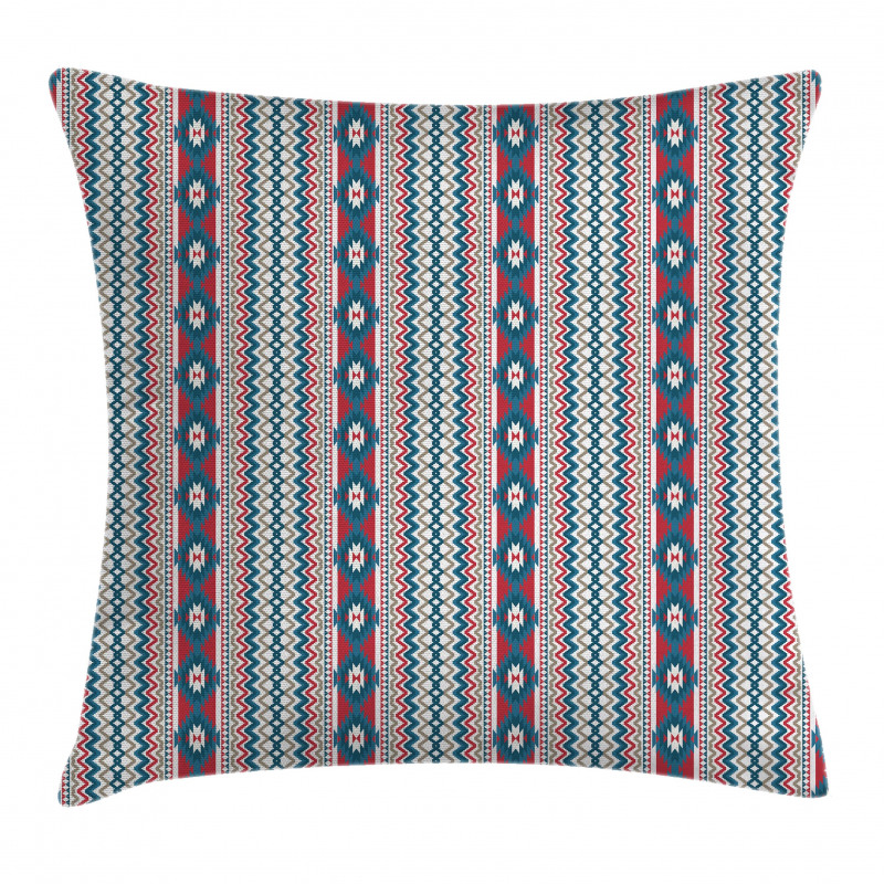 Native Old Motifs Pillow Cover