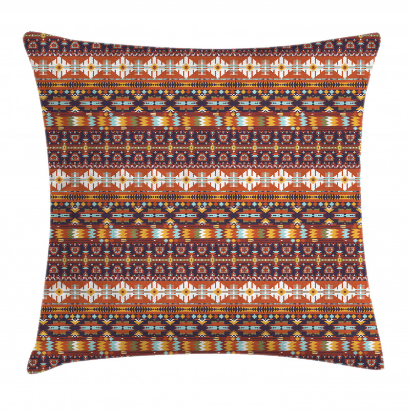 Aztec Style Arrow Pillow Cover