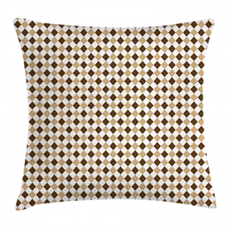 Simplistic Argyle Pattern Pillow Cover