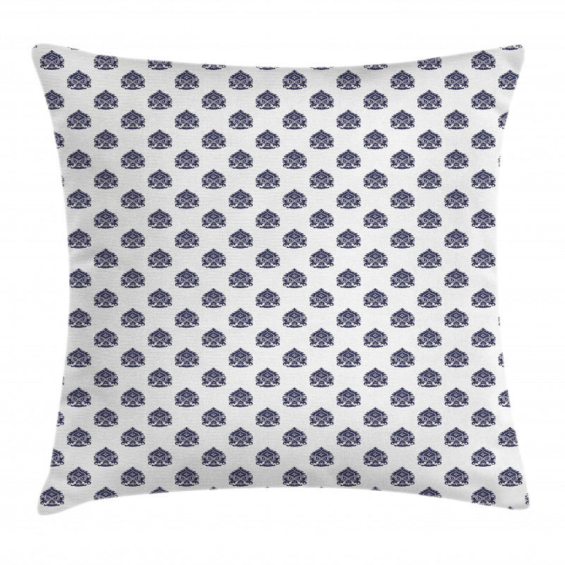 Monochrome Vintage Pillow Cover