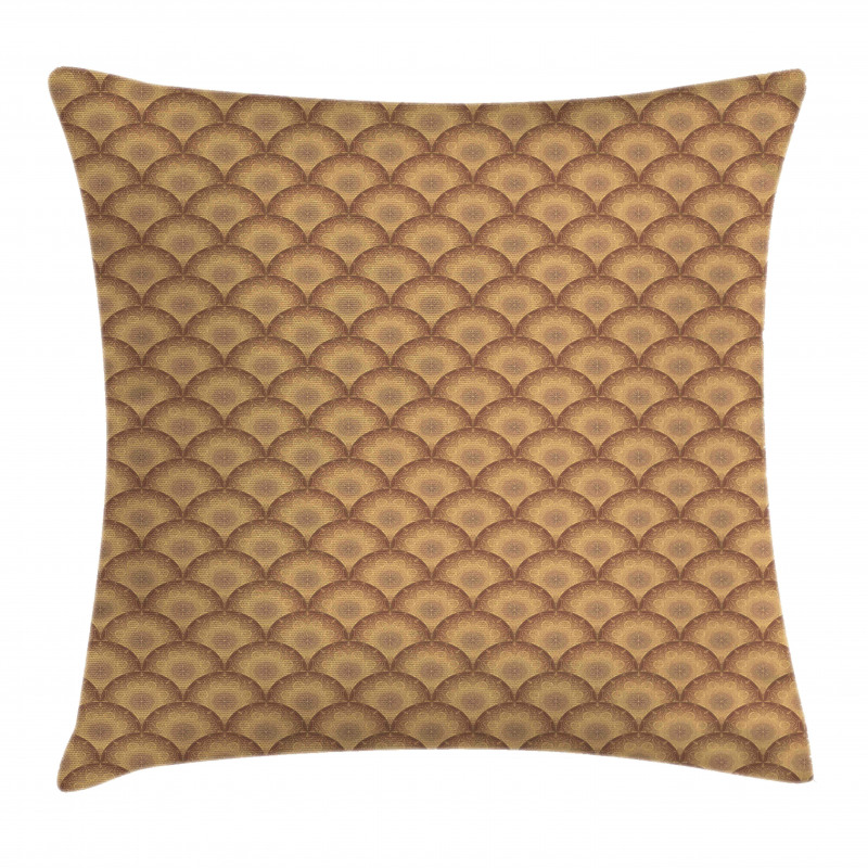 Traditional Oriental Damask Pillow Cover