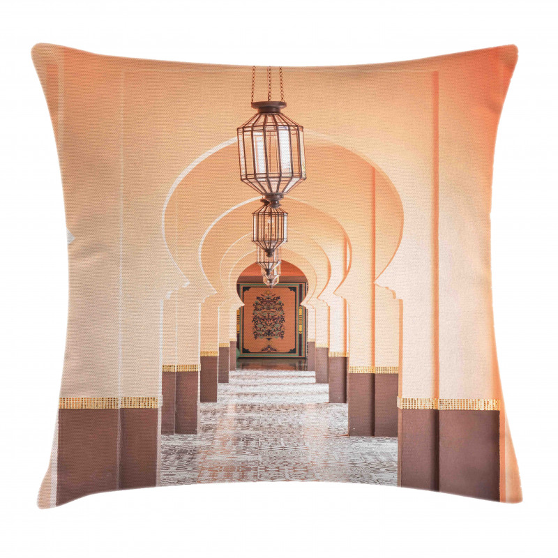 Eastern Architecture Photo Pillow Cover