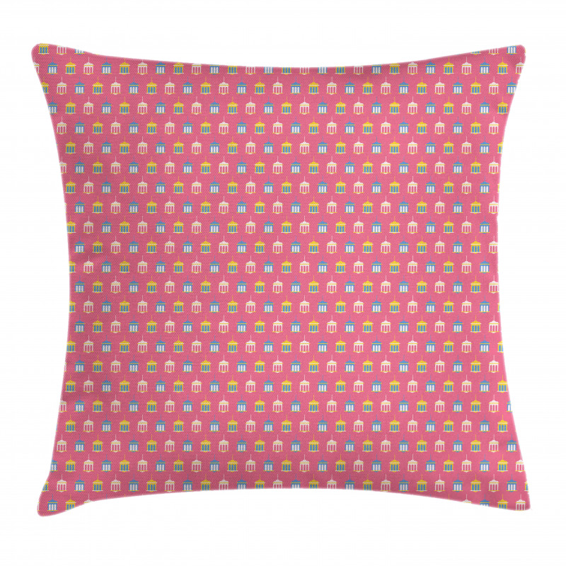 Vivid Cartoon Lambs Pillow Cover