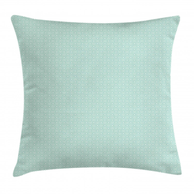 Symmetric Nested Rhombus Pillow Cover