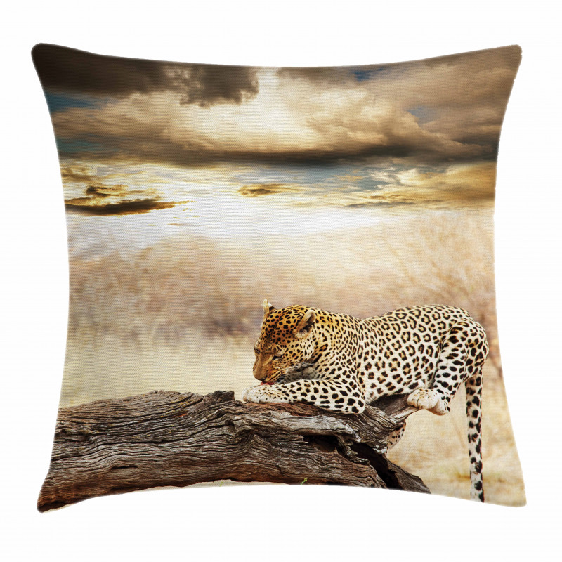 Wild Leopard Pillow Cover