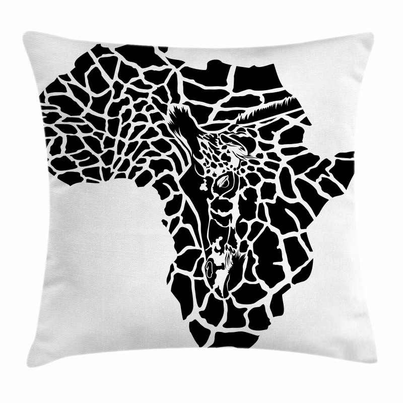 Wild Map Pillow Cover