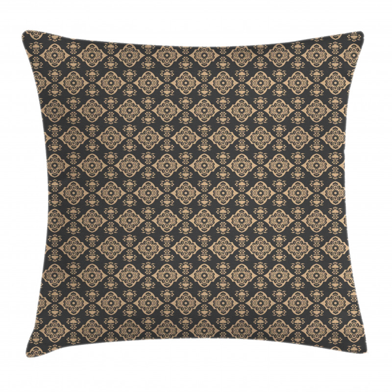 Classic Orient Curves Pillow Cover