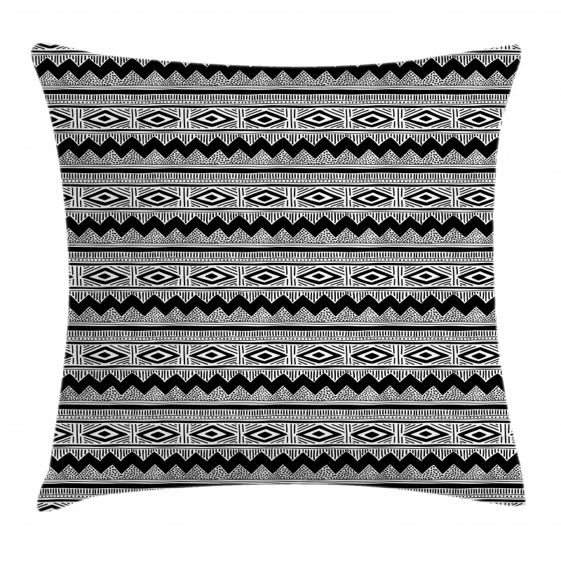 Zİgzags Native Details Pillow Cover