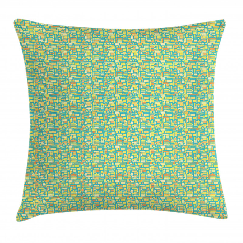 Rectangles and Squares Pillow Cover