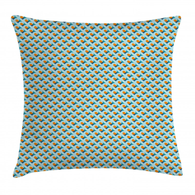 Diagonal Symmetry Motif Pillow Cover