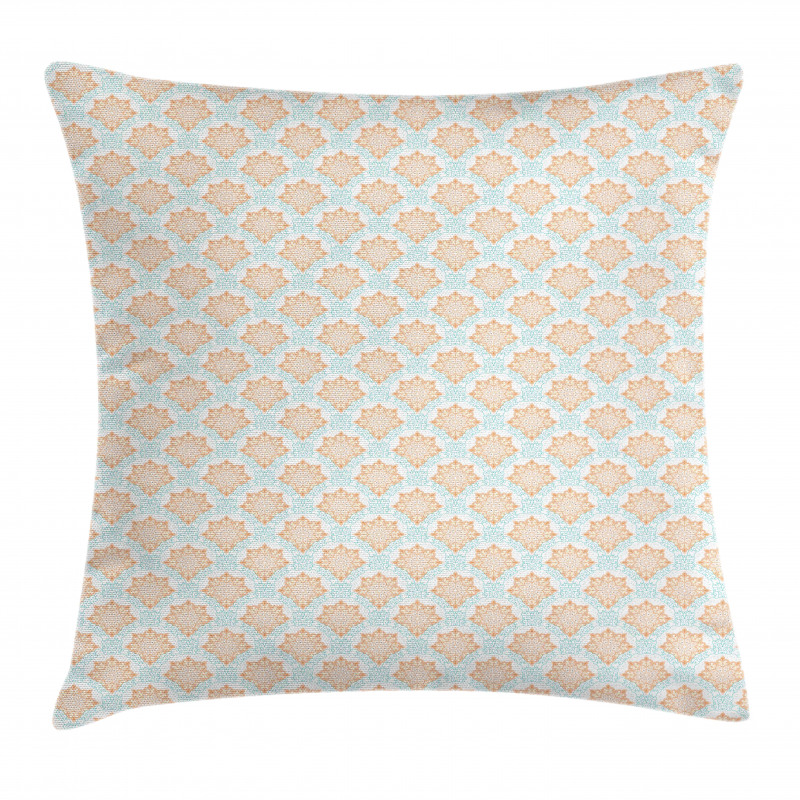 Snowflake Like Mandala Pillow Cover