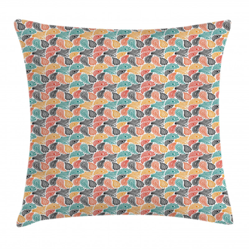 Flourish Ornate Art Pillow Cover