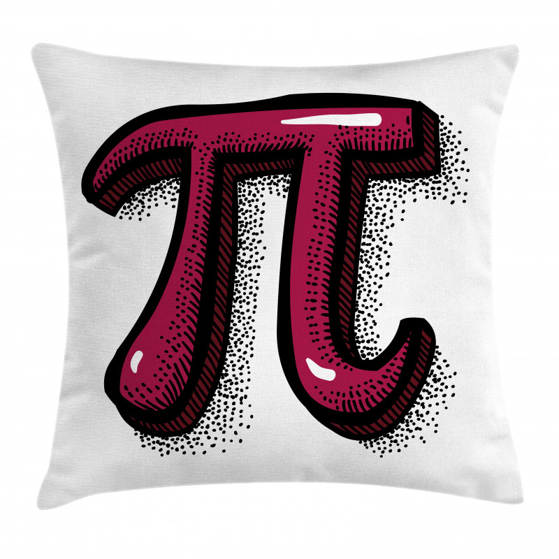 Cartoon Design Number Pillow Cover