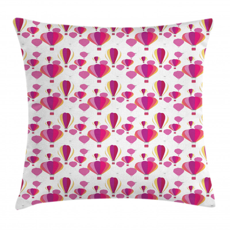 Colorful Abstract Aircraft Pillow Cover