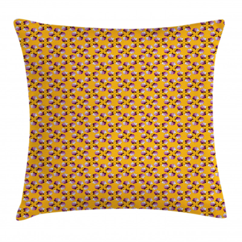 Flower Petals Inspired Motif Pillow Cover