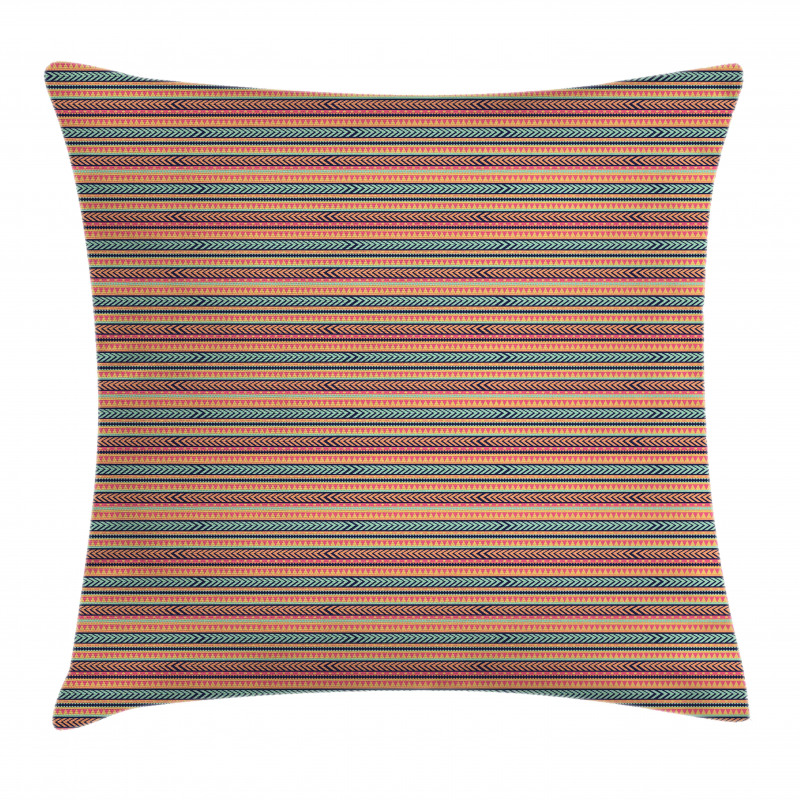 Arrows Triangles and Rhombs Pillow Cover