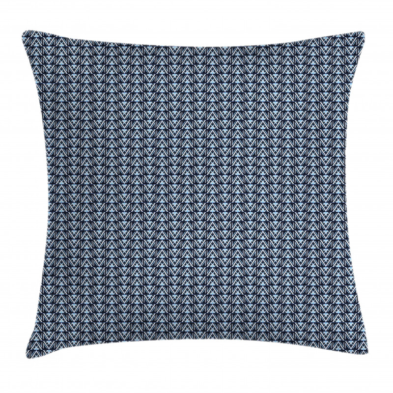 Tribal Triangular Zigzags Pillow Cover