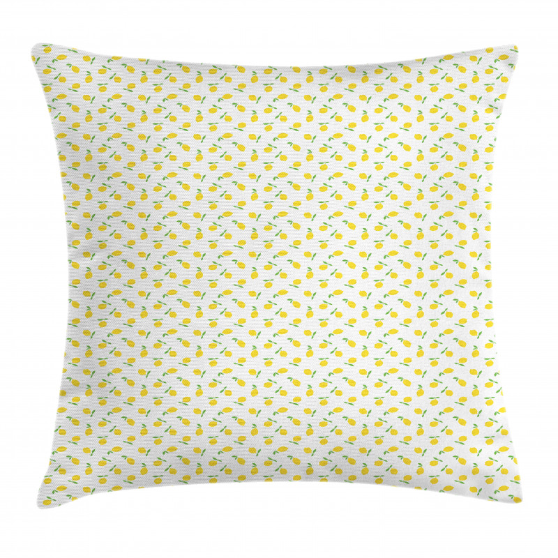 Summer Citrus Fruit Pillow Cover