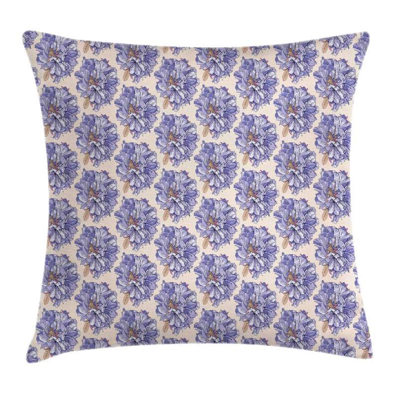 Spring Flower Bunch Pillow Cover