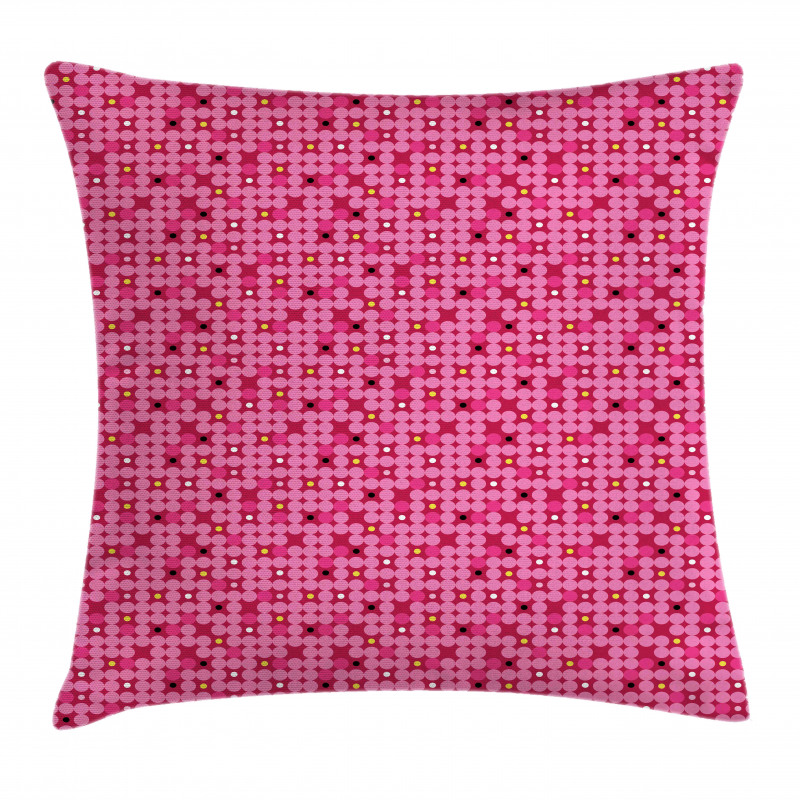 Modern Feminine Rounds Pillow Cover