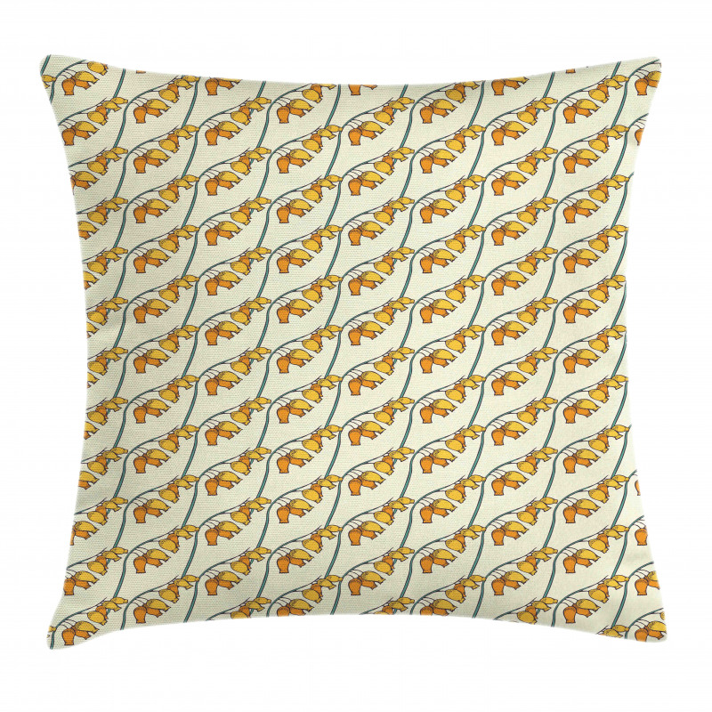 Floral Branches Pillow Cover