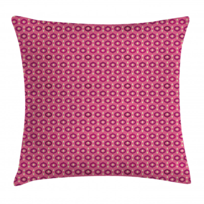 Ogee Motif in Colors Pillow Cover