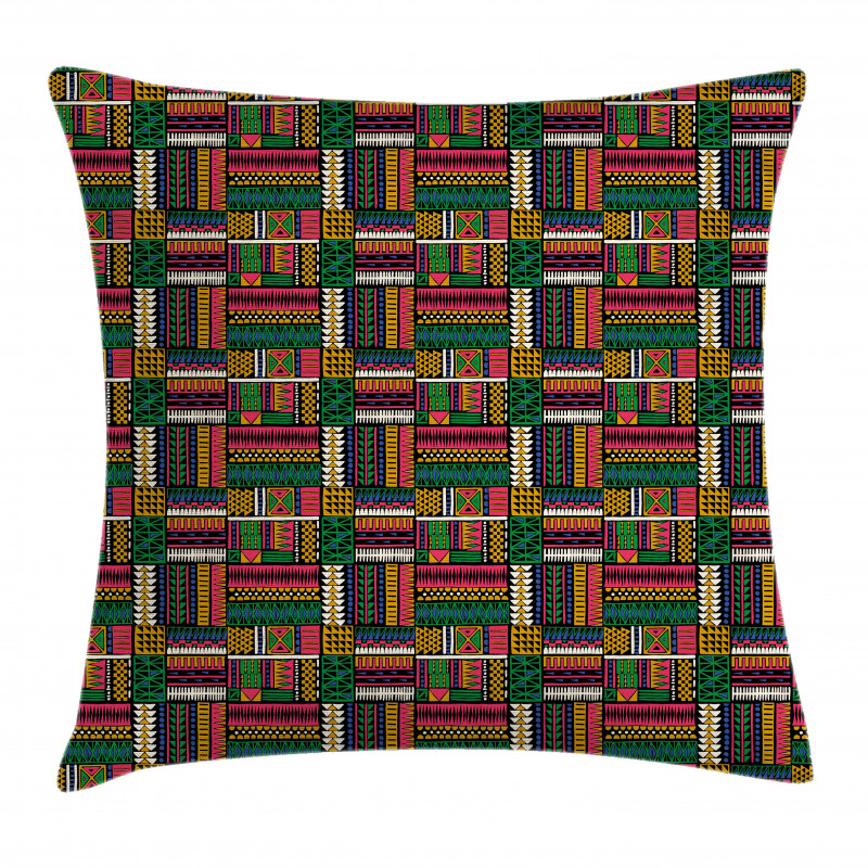 Geometrical Tribal Ornate Art Pillow Cover