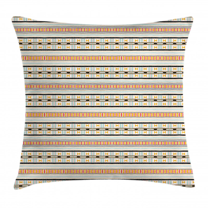 Stripes Kente Motif Pillow Cover