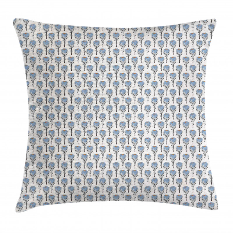 Protea Flowers Pattern Pillow Cover