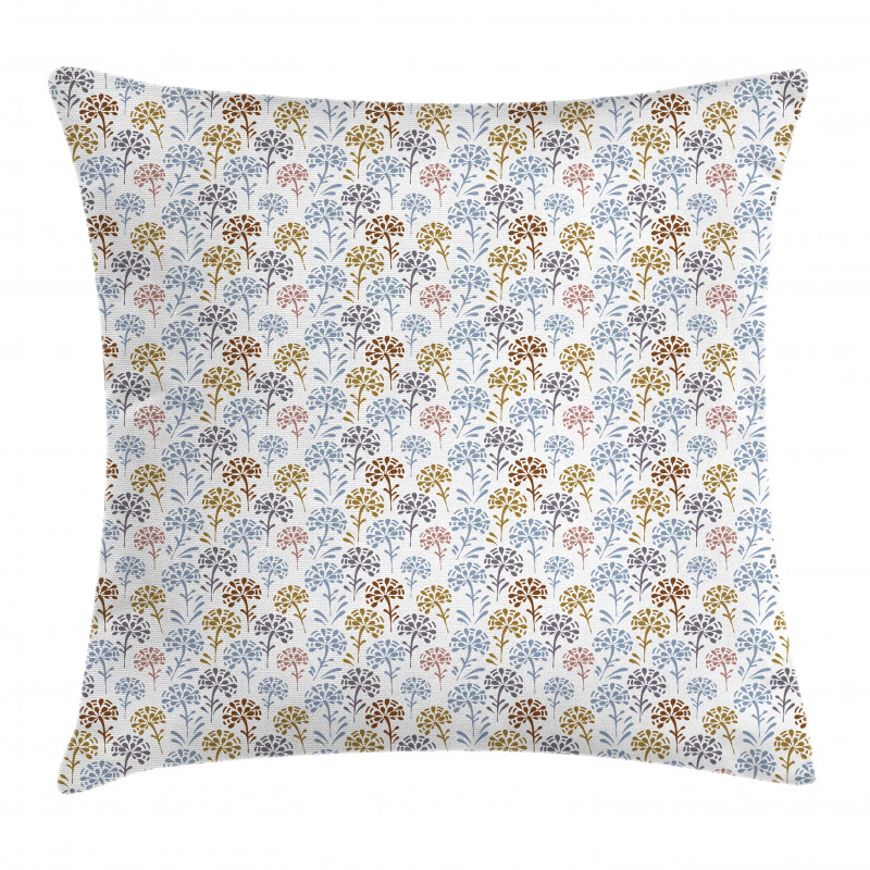 Abstract Flower Art Blooming Pillow Cover
