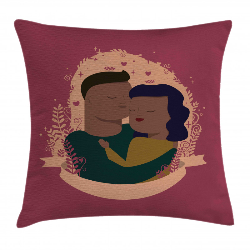 Romantic Family Pillow Cover