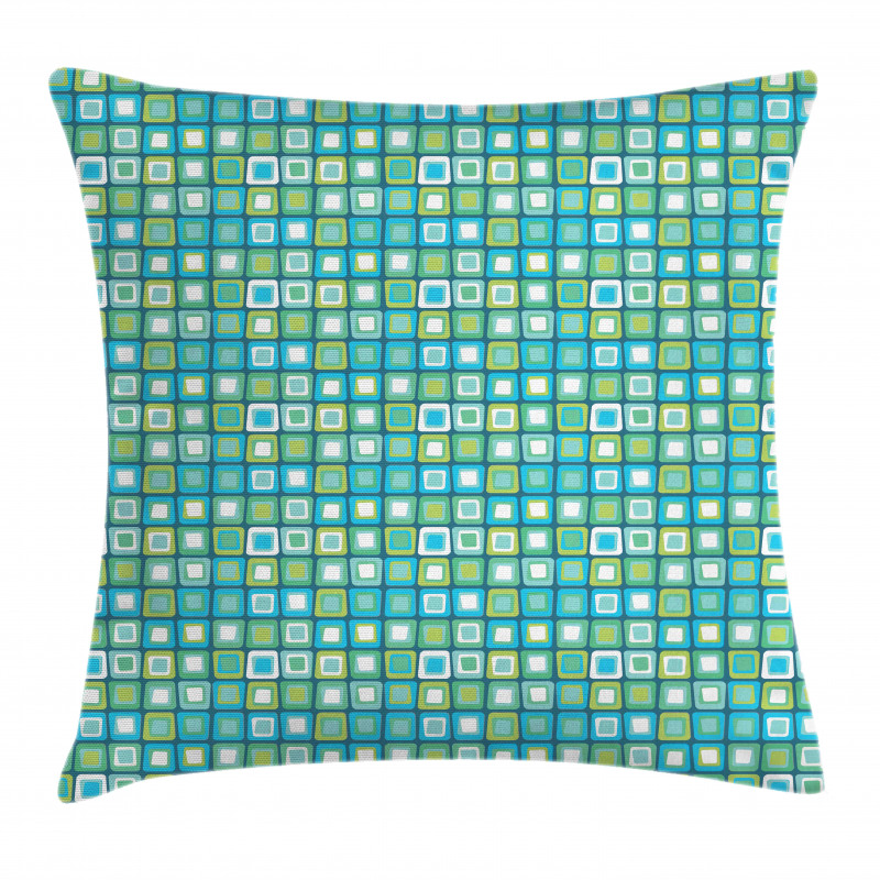 Nested Quirky Rectangles Pillow Cover