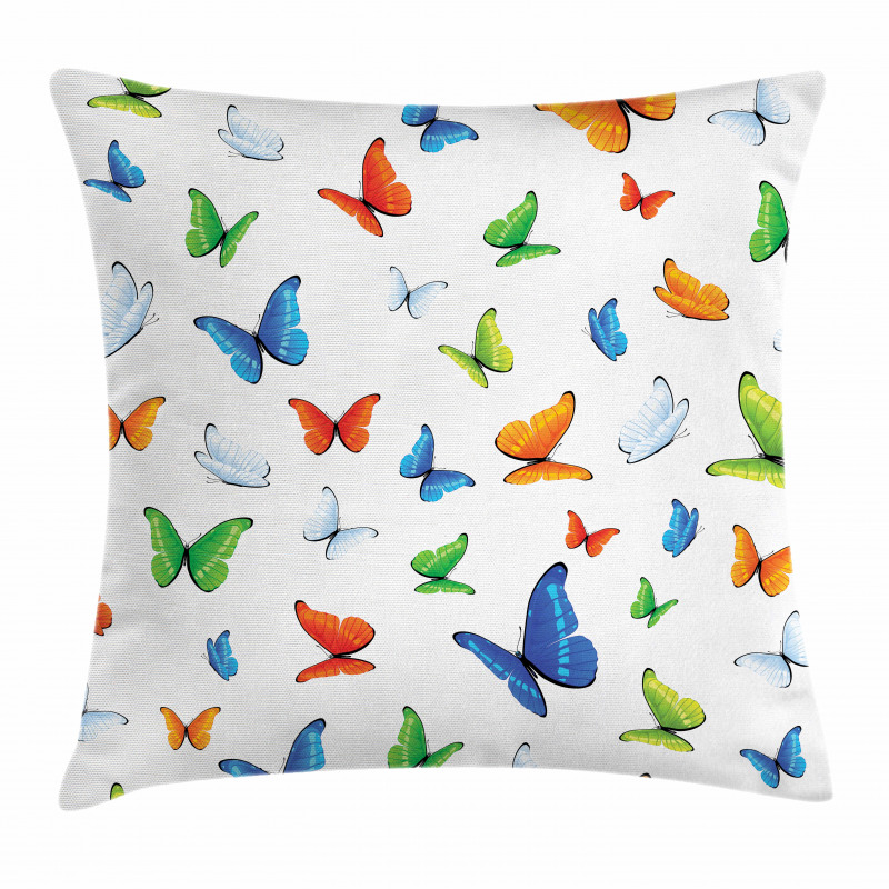 Butterflies Animal Pillow Cover