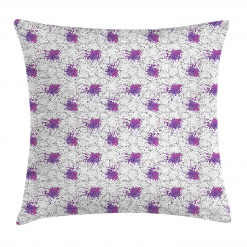 Modern Polygons Pillow Cover