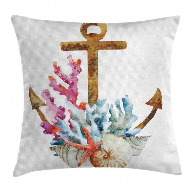 Anchor Corals Seaweed Pillow Cover